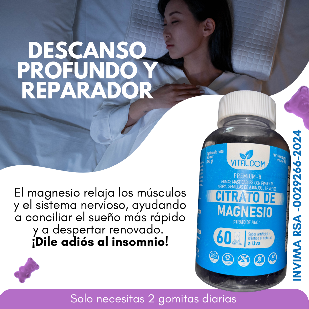 CITRATO DE MAGNECIO GUMMIS