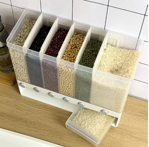 GRANO-PLUS®  Dispensador y organizador de granos