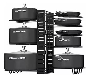 ORDENA OLLAS PLUS® - Organizador de ollas, sartenes y tapas.