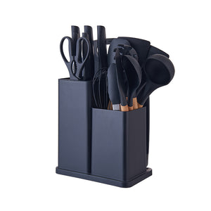COCINA-PRO 19®  Set de Utensilios y Cuchillos de Cocina 19 piezas