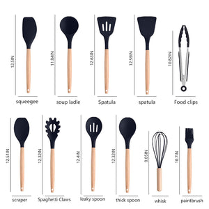 COCINA-PRO 19®  Set de Utensilios y Cuchillos de Cocina 19 piezas